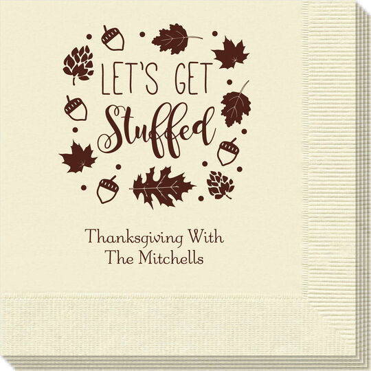 Let's Get Stuffed Napkins